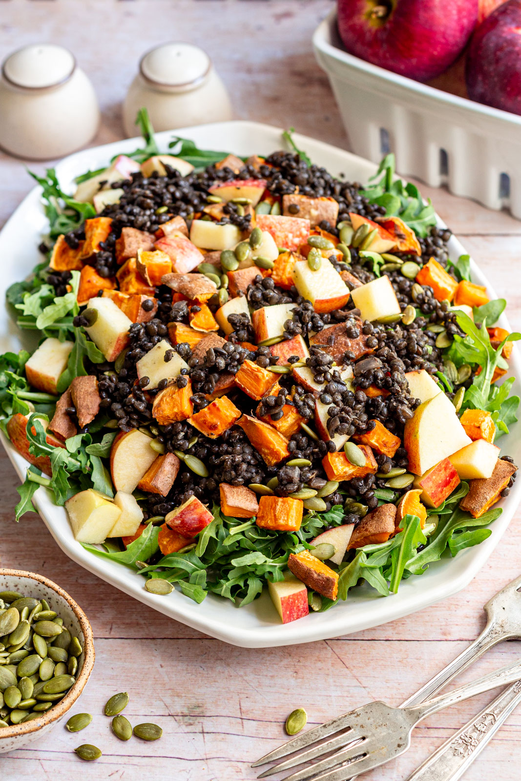 Black Lentil Salad (Vegan)
